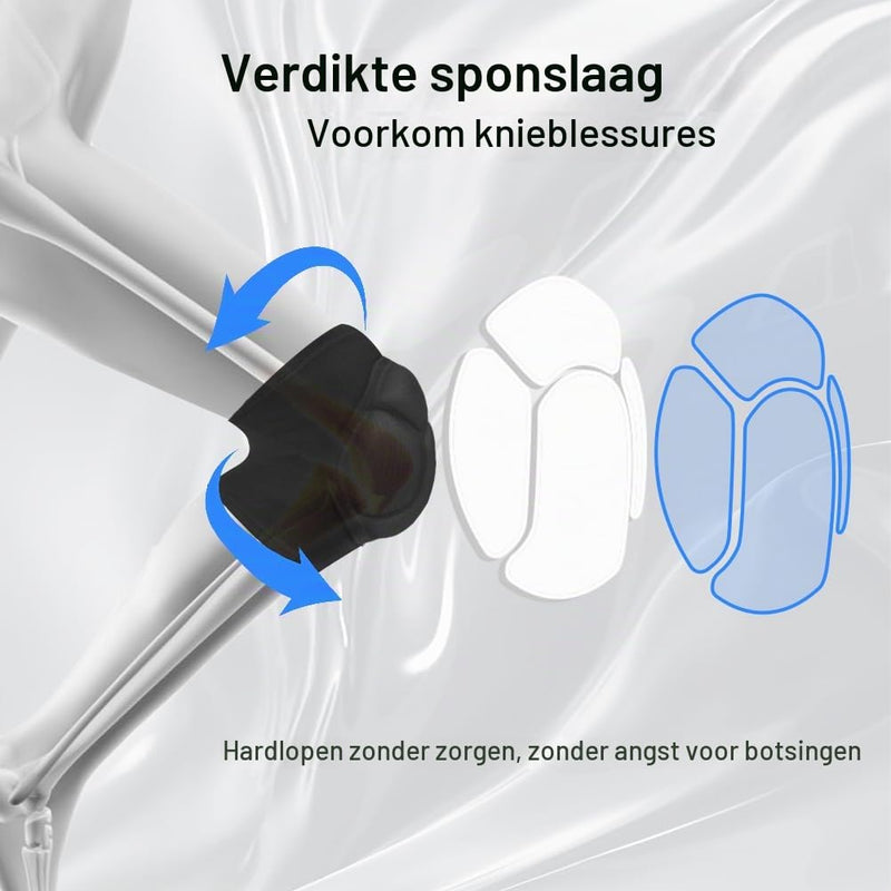 Laad afbeelding in Galerijviewer, Kniebeschermers 1 paar met schokabsorberende EVA-vulling voor volleybal dansen en basketbal – sportkniebescherming – kniekussens - happygetfit.com

