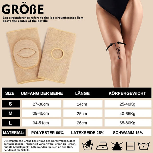 Kniebeschermers voor Dansen Volleybal Kniebeschermer 20mm Dikke Spons Botsingskniebescherming Kniebeschermer voor Yoga Sport Hardlopen - happygetfit.com