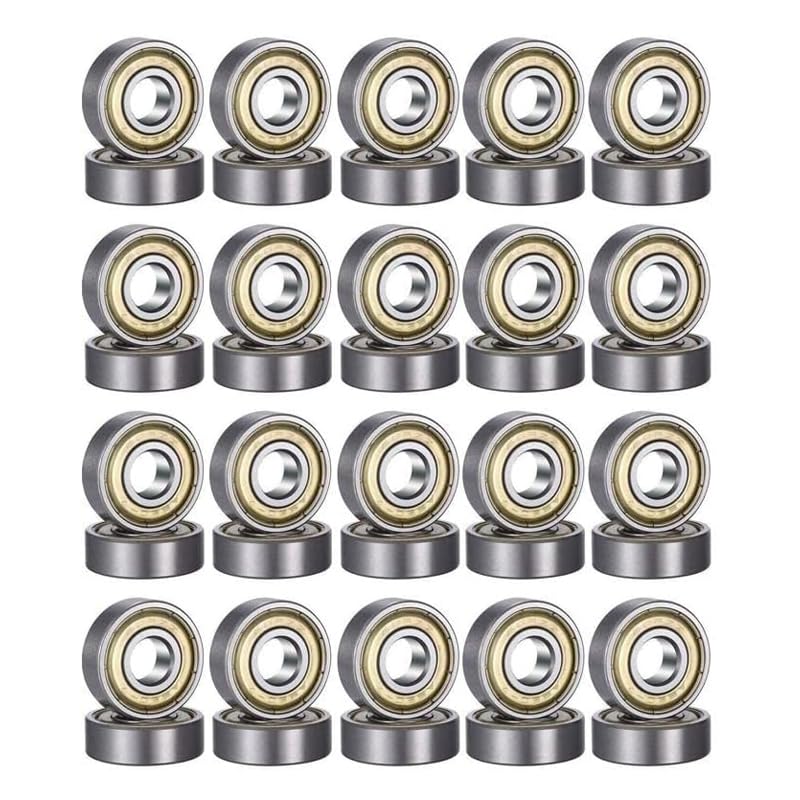 Laad afbeelding in Galerijviewer, Kogellagers 608ZZ set van 40 stuks 8 x 22 x 7 mm - happygetfit.com
