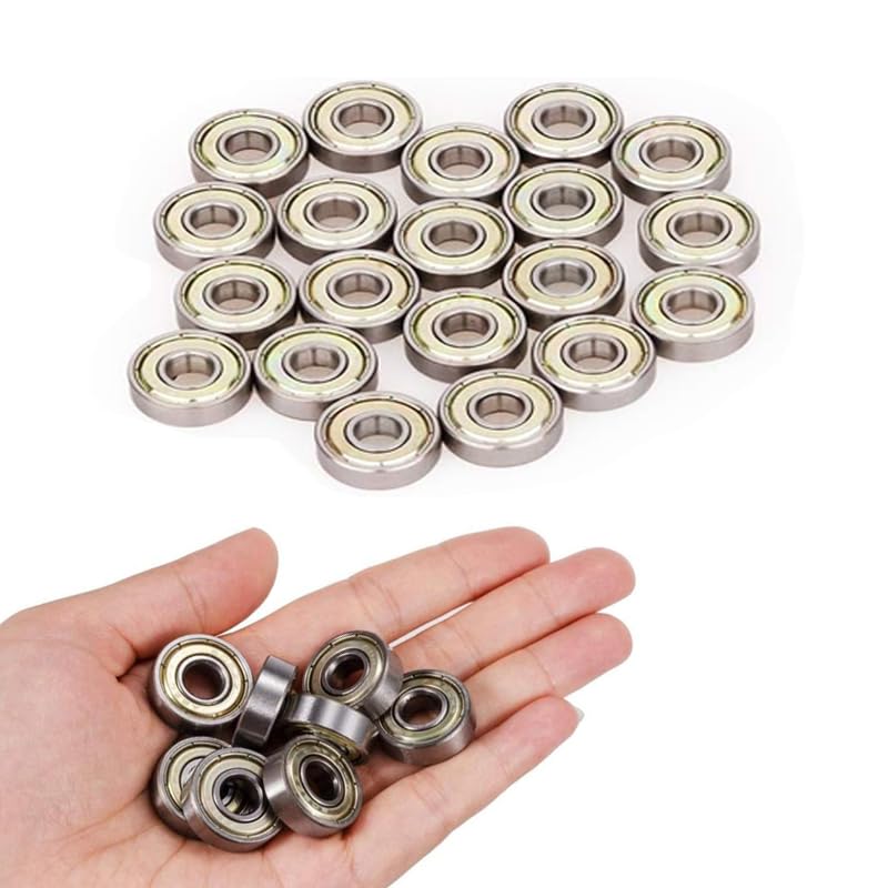 Laad afbeelding in Galerijviewer, Kogellagers 608ZZ set van 40 stuks 8 x 22 x 7 mm - happygetfit.com

