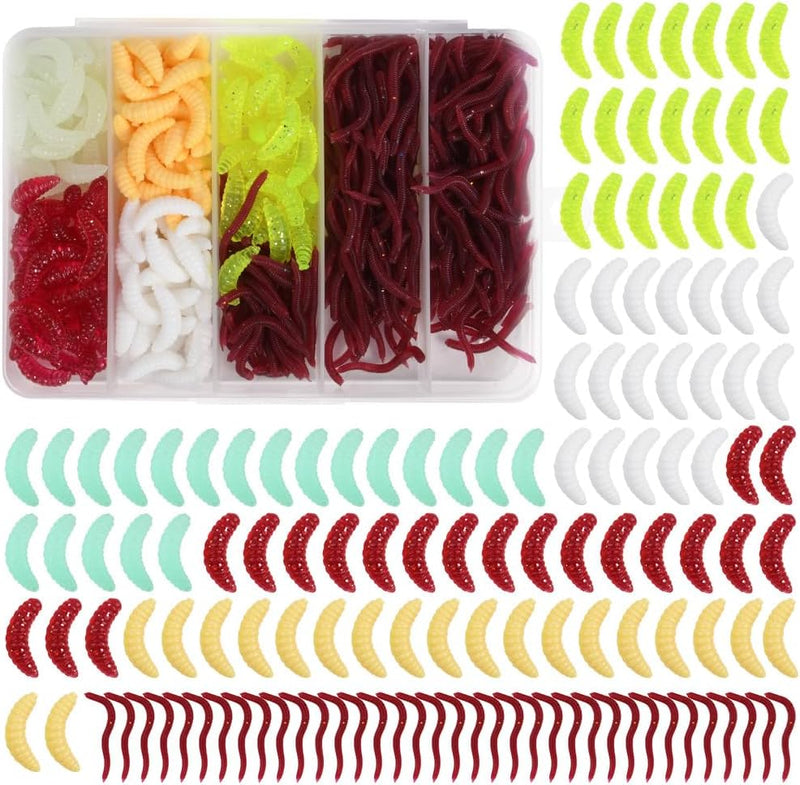 Bild im Galerie-Viewer laden, Kunstaas set 120-delig met spinners, softbaits en hardbaits inclusief opbergdoos – roofvisaas – hengelsportaccessoires - happygetfit.com
