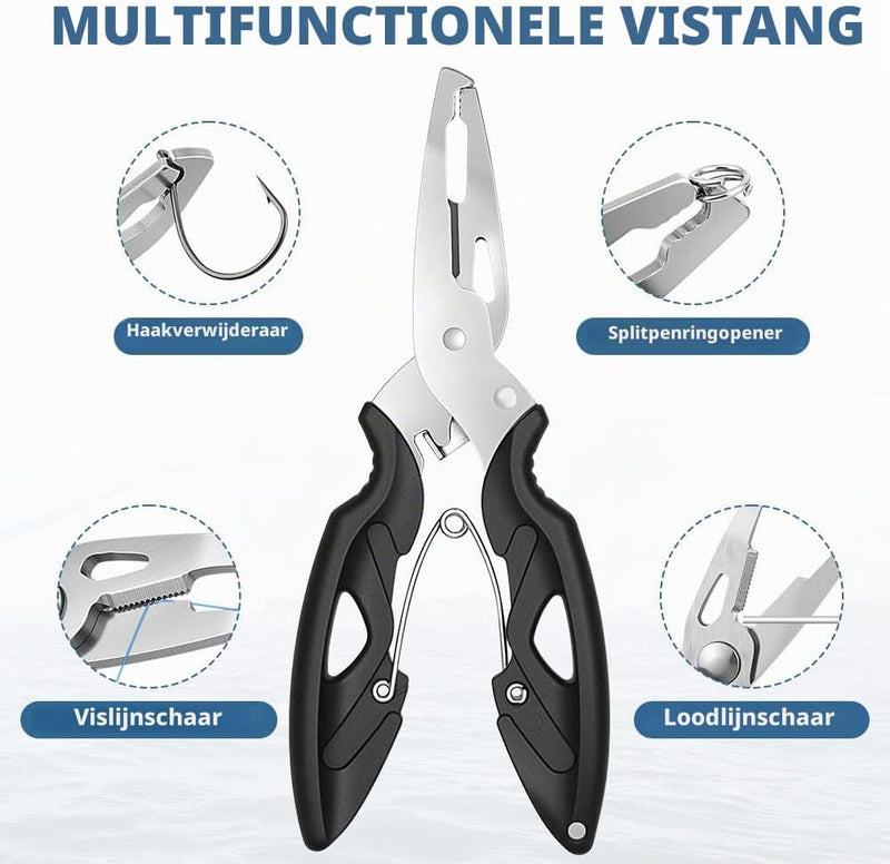 Bild im Galerie-Viewer laden, Kunstaas set 158-delig met minnows, softbaits, vishaken en vistang inclusief opbergdoos – roofvismateriaal – visaccessoires - happygetfit.com
