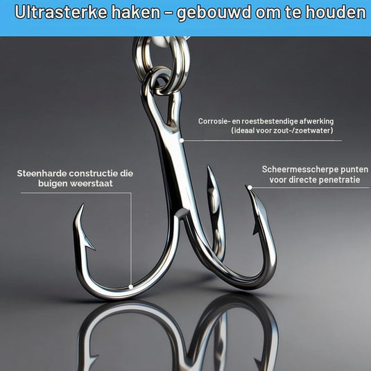 Kunstaas wobblers 3 stuks 13,5 cm met 8 bewegende segmenten en stalen onderlijnen – snoekaas – jerkbaits - happygetfit.com
