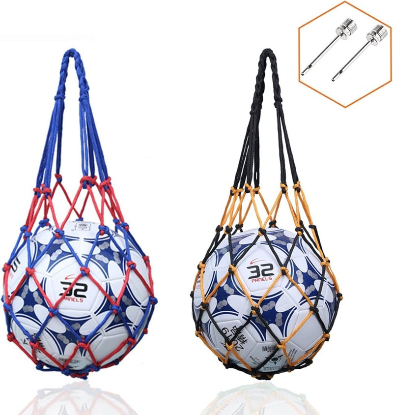 Load image into Gallery viewer, laeeyin Balnet, tas, draagbaar, balnet, sportbal, balnet voor voetbal, basketbal, balnet, 1 bal, hoge dikte handgrepen - happygetfit.com
