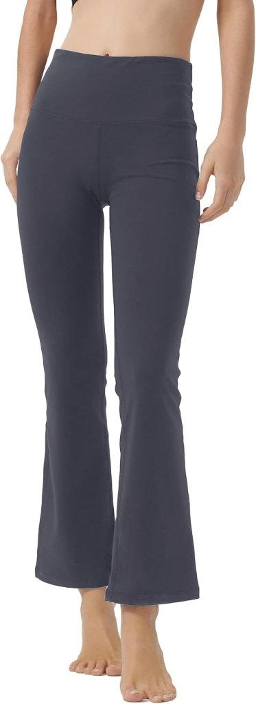 LaiEr Yoga Broek voor Vrouwen Tummy Control Workout Bootleg Broek Hoge Taille 4 Way Stretch Broek met Binnenzakken. - happygetfit.com