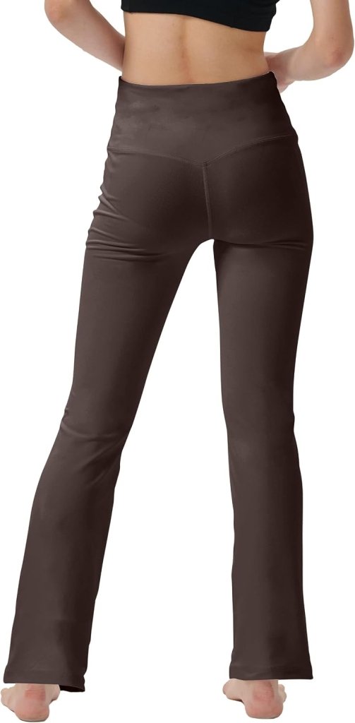 LaiEr Yoga Broek voor Vrouwen Tummy Control Workout Bootleg Broek Hoge Taille 4 Way Stretch Broek met Binnenzakken. - happygetfit.com