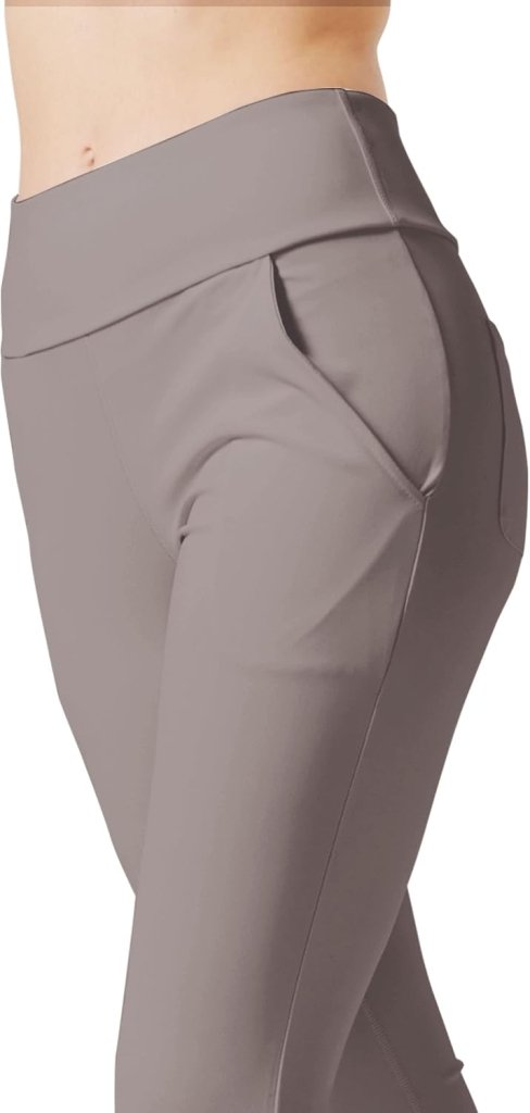 Load image into Gallery viewer, LaiEr Yogabroek Voor Dames Met 4 zakken Hoge Taille Werkbroek 4-way Stretch Tummy Control Lange Flare Broek - happygetfit.com
