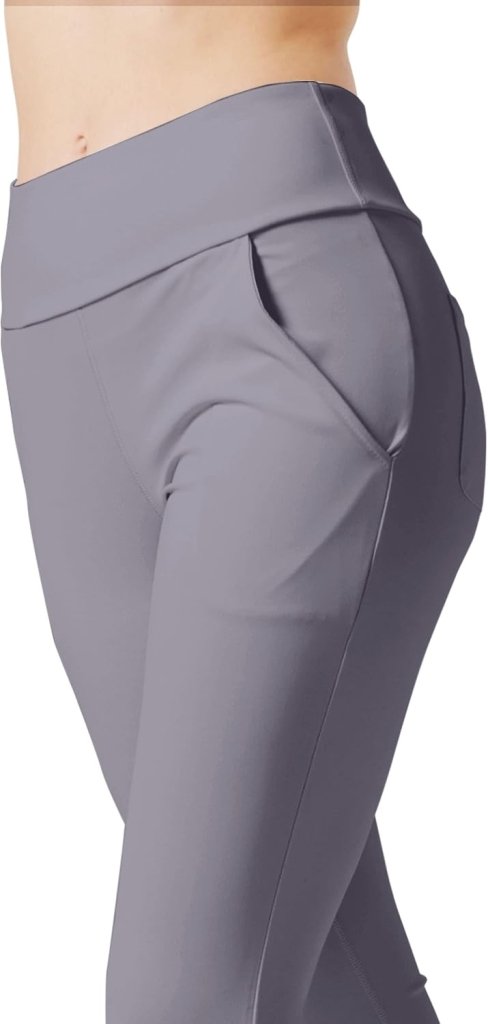 Load image into Gallery viewer, LaiEr Yogabroek Voor Dames Met 4 zakken Hoge Taille Werkbroek 4-way Stretch Tummy Control Lange Flare Broek - happygetfit.com
