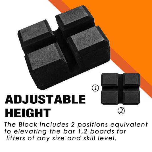 LARA STAR Bench Press Block Press Blocks Boards, Adjustable 2-5 Bench Board, Home Gym Workout Fitness Accessories for Increase Your Bench Press - happygetfit.com
