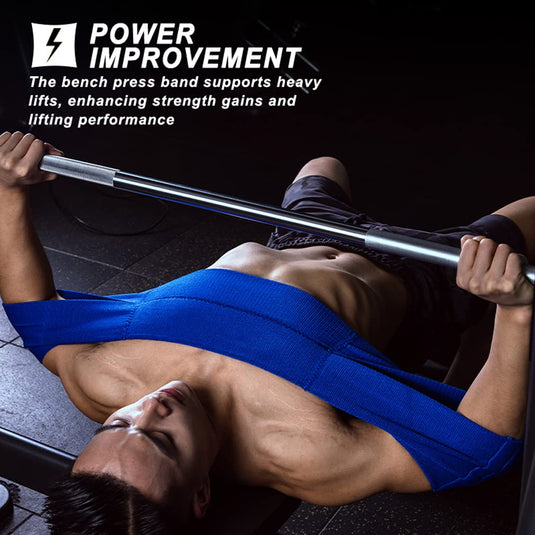 LARA STAR Bench Press Power Resistance Band, Bench Power Weight Lifting Training Fitness Increase Strength Push Up Gym Workout - happygetfit.com