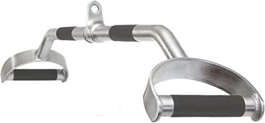Lat pulldown bar 61 of 96,5 cm met dubbele antislip handgrepen – kabelstang – fitness accessoire - happygetfit.com