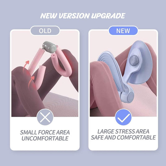 LeapBeast Thigh Master, Pelvic Floor Trainer, Hip Trainer for Postpartum Rehabilitation, Kegel Trainer & Butt, Leg, Arm Toning Master Equipment for Home Gym Workout (Blue Tension Value 12KG) - happygetfit.com