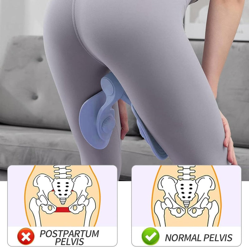 Load image into Gallery viewer, LeapBeast Thigh Master, Pelvic Floor Trainer, Hip Trainer for Postpartum Rehabilitation, Kegel Trainer &amp; Butt, Leg, Arm Toning Master Equipment for Home Gym Workout (Blue Tension Value 12KG) - happygetfit.com
