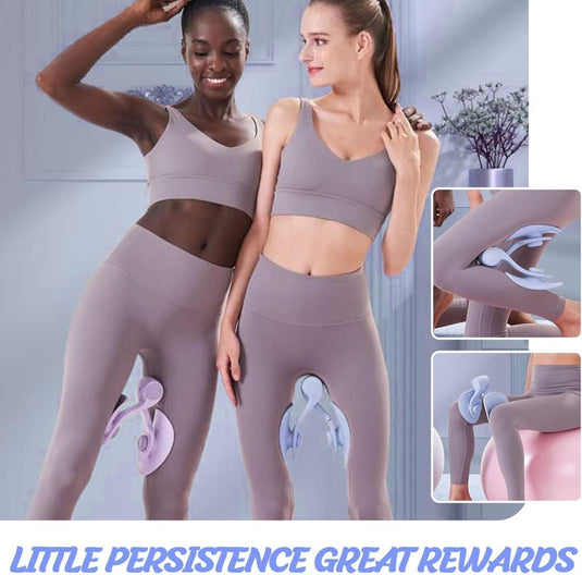 LeapBeast Thigh Master, Pelvic Floor Trainer, Hip Trainer for Postpartum Rehabilitation, Kegel Trainer & Butt, Leg, Arm Toning Master Equipment for Home Gym Workout (Blue Tension Value 12KG) - happygetfit.com