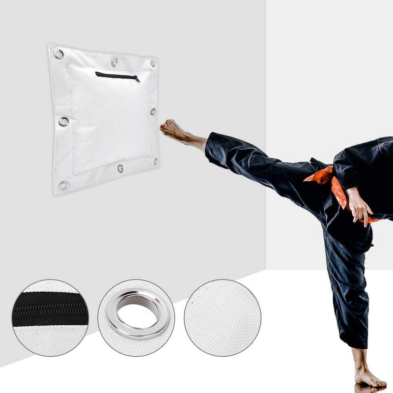 Load image into Gallery viewer, Lege zandzak Wandgemonteerde canvas bokszak met rits voor vechtsport Muay Thai Kung Fu Makiwara - happygetfit.com
