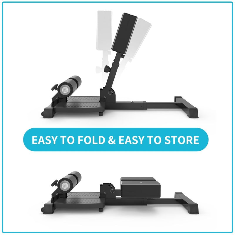 Laad afbeelding in Galerijviewer, leikefitness Sissy Squat Machine, Deluxe Multi-Function Deep Sissy Squat Bench Workout Station, Leg Exercise Machine for Home Gym - happygetfit.com
