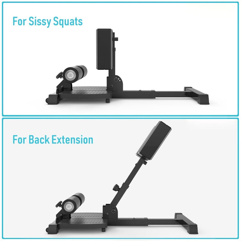 Laad afbeelding in Galerijviewer, leikefitness Sissy Squat Machine, Deluxe Multi-Function Deep Sissy Squat Bench Workout Station, Leg Exercise Machine for Home Gym - happygetfit.com

