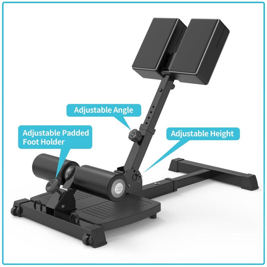 leikefitness Sissy Squat Machine, Deluxe Multi-Function Deep Sissy Squat Bench Workout Station, Leg Exercise Machine for Home Gym - happygetfit.com