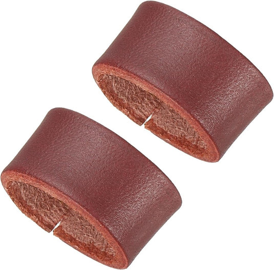 Leren riemlussen 2 stuks voor riemen 38-40 mm – riemhouders – vervangende keeper loops - happygetfit.com