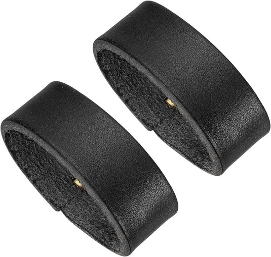 Leren riemlussen 2 stuks voor riemen 38-40 mm – riemhouders – vervangende keeper loops - happygetfit.com