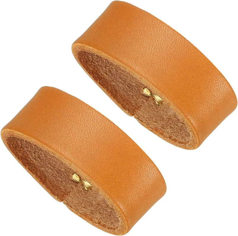 Laden Sie das Bild in Galerie -Viewer, Leren riemlussen 2 stuks voor riemen 38-40 mm – riemhouders – vervangende keeper loops - happygetfit.com

