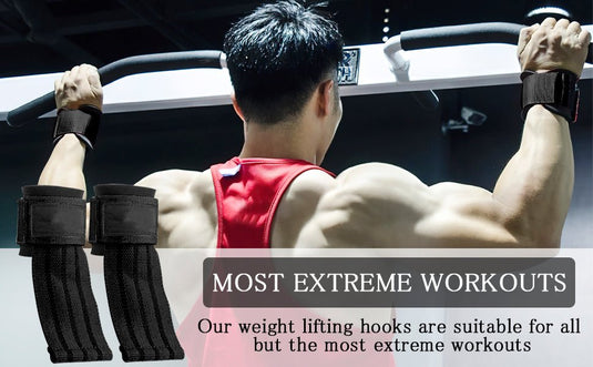 Lifting straps voor krachttraining, polsbandages voor fitness, bodybuilding, powerlifting, crossfit, gymaccessoires, lifting straps voor vrouwen en mannen - happygetfit.com