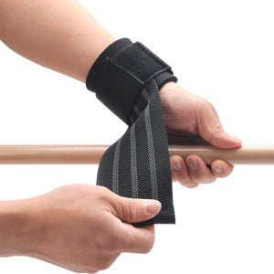 Load image into Gallery viewer, Lifting straps voor krachttraining, polsbandages voor fitness, bodybuilding, powerlifting, crossfit, gymaccessoires, lifting straps voor vrouwen en mannen - happygetfit.com
