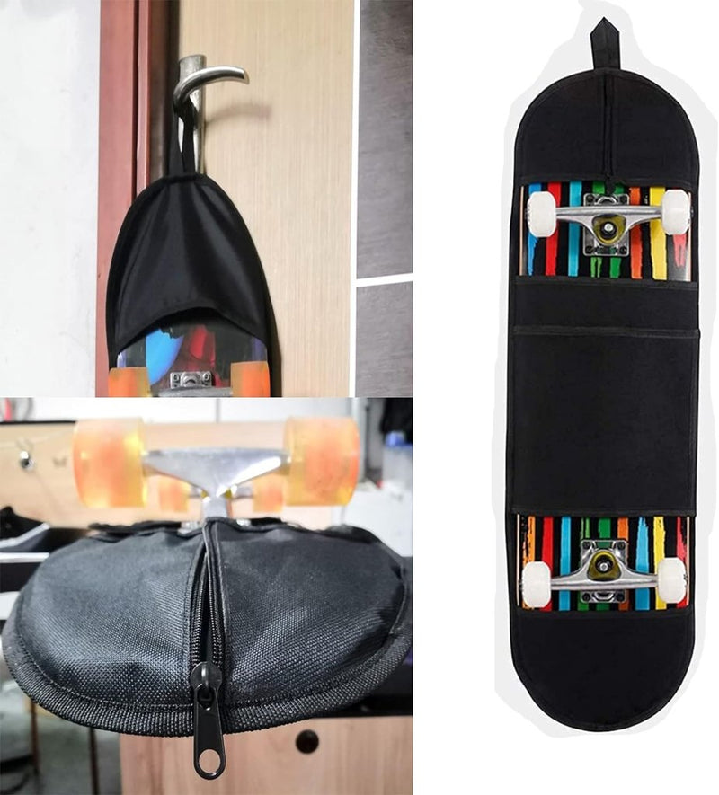 Laad afbeelding in Galerijviewer, Longboard Tas, Longboard Draagtas, Waterdichte Longboard-Tas, Skateboard Tas Waterdichte Longboard, Skateboard Tas Waterdichte Longboard, Geschikt voor Skateboards Onder 31,4 inch - happygetfit.com
