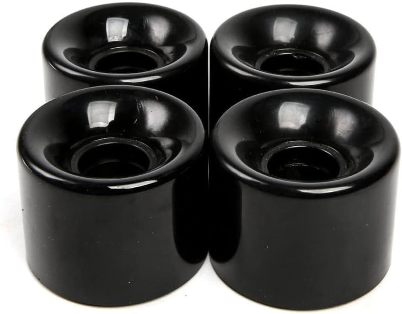 Laad afbeelding in Galerijviewer, Longboard wielen 60 mm 78A met 608 lagers en spacers 4 stuks – cruiser skateboard wielen - happygetfit.com
