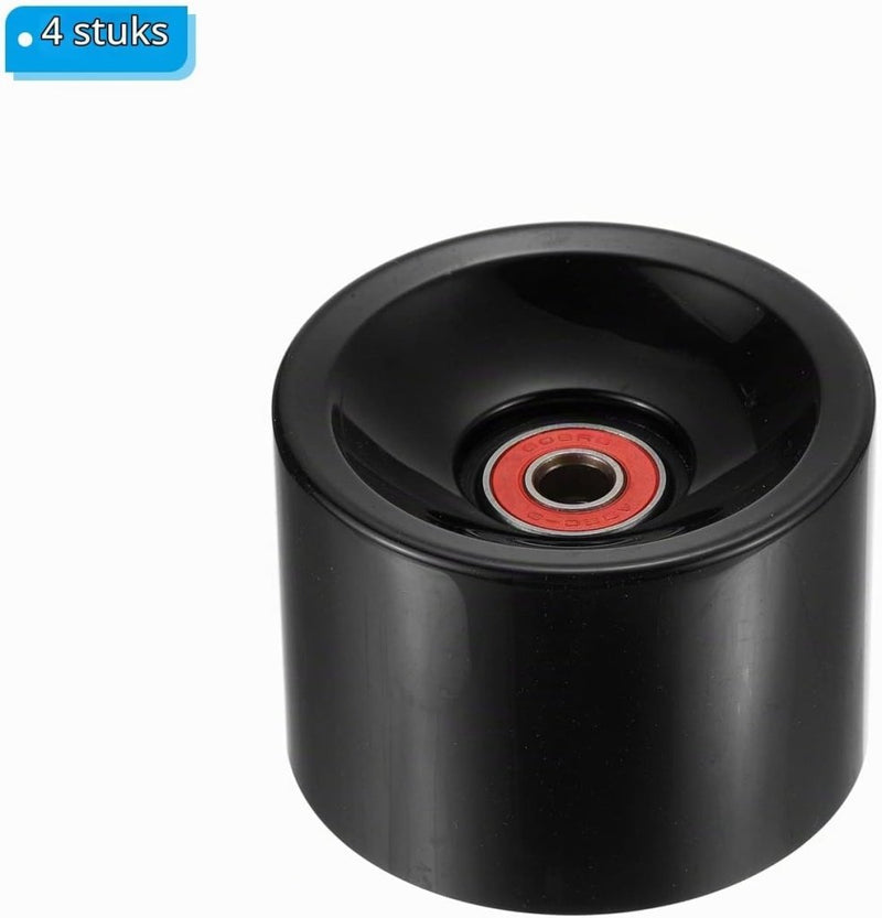 Load image into Gallery viewer, Longboard wielen 70 x 51 mm 78A met ABEC-9 lagers 4 stuks blauw – cruiser skateboard wielen - happygetfit.com

