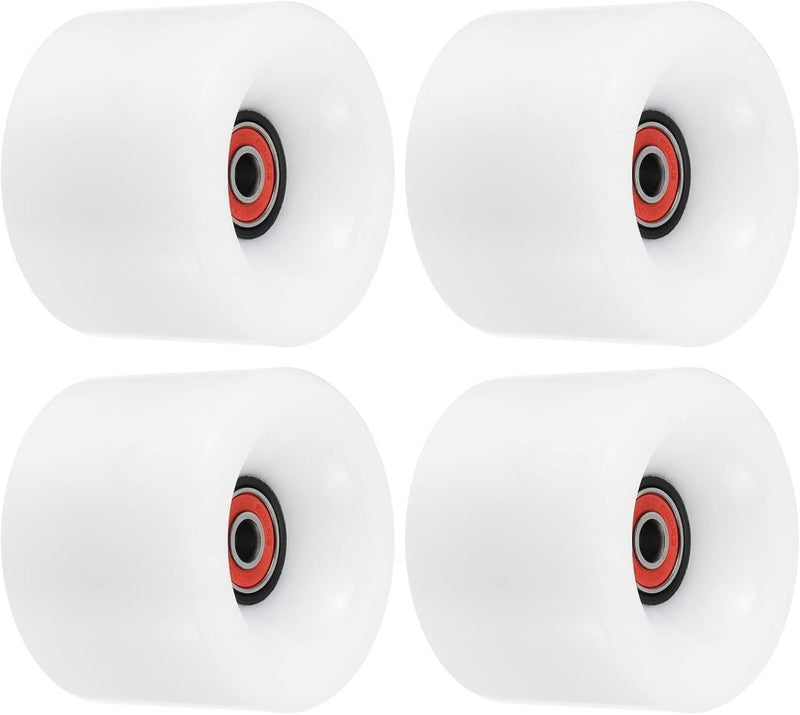Load image into Gallery viewer, Longboard wielen 70 x 51 mm 78A met ABEC-9 lagers 4 stuks blauw – cruiser skateboard wielen - happygetfit.com
