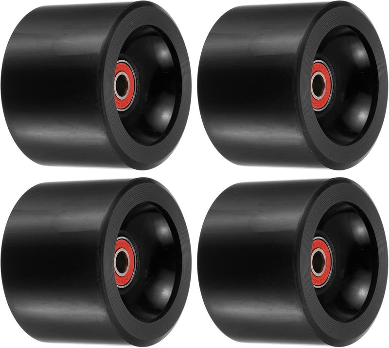 Load image into Gallery viewer, Longboard wielen 70 x 51 mm 78A met ABEC-9 lagers 4 stuks blauw – cruiser skateboard wielen - happygetfit.com
