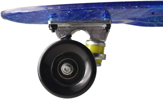 Longboard wielen 70 x 51 mm 78A met ABEC-9 lagers 4 stuks zwart – cruiser skateboard wielen - happygetfit.com