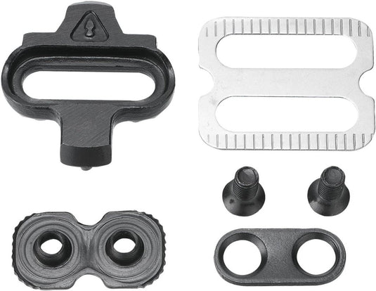 M-Wave Platform voor klikpedalen SPD-compatibel met reflectoren, zwart, één maat - happygetfit.com