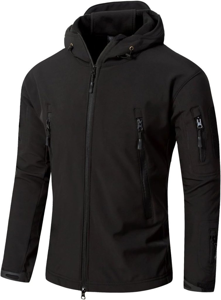 Load image into Gallery viewer, Mannen s Camouflage Tactische Jas en Jas Militaire Jas Waterdichte Zachte Shell Jassen Windbreaker Jacht Kleding - happygetfit.com
