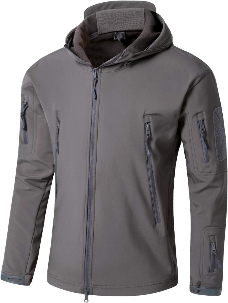 Load image into Gallery viewer, Mannen s Camouflage Tactische Jas en Jas Militaire Jas Waterdichte Zachte Shell Jassen Windbreaker Jacht Kleding - happygetfit.com
