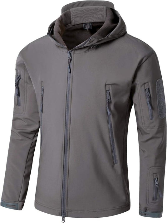 Mannen s Camouflage Tactische Jas en Jas Militaire Jas Waterdichte Zachte Shell Jassen Windbreaker Jacht Kleding - happygetfit.com