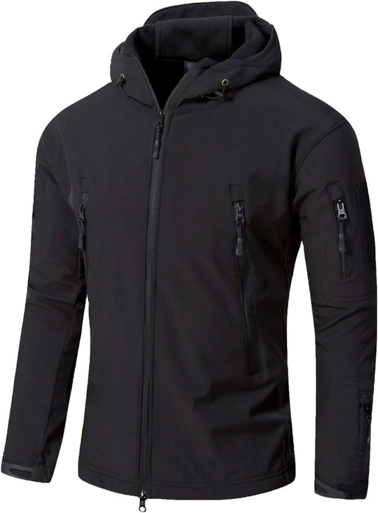 Mannen s Camouflage Tactische Jas en Jas Militaire Jas Waterdichte Zachte Shell Jassen Windbreaker Jacht Kleding - happygetfit.com