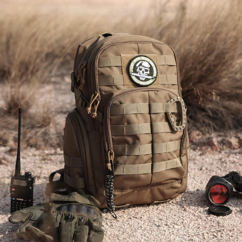 Laad afbeelding in Galerijviewer, Mardingtop 25L Tactische Militaire Rugzak voor Buitenuitrusting Aanvalsrugzak met MOLLE Systeem Trekking Tas voor Wandelen Camping - happygetfit.com

