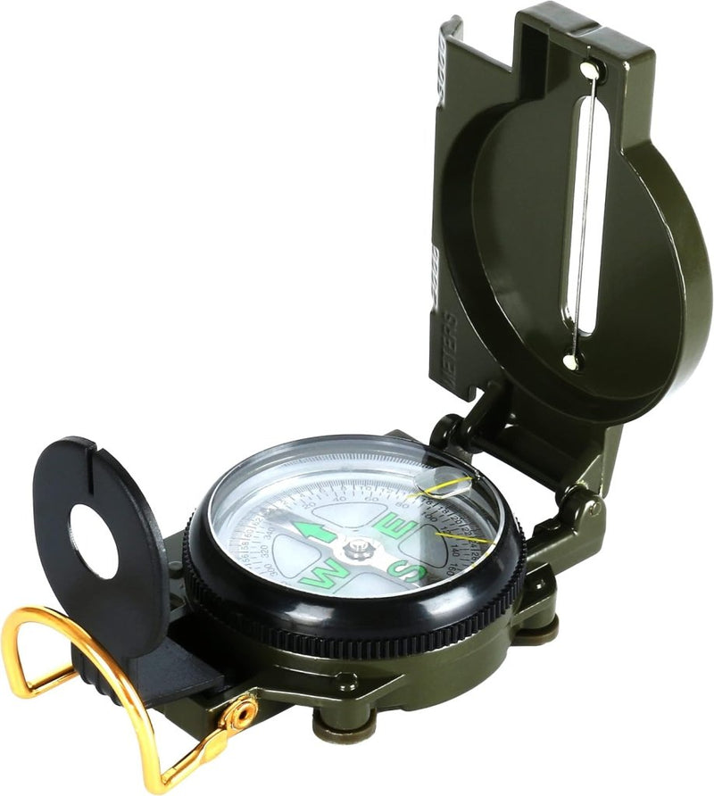 Laad afbeelding in Galerijviewer, Marskompas Wandelkompas Marsrichting Peil Kompas Compass Camouflagekleur - happygetfit.com
