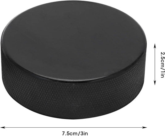 Massieve rubberen ijshockeypuck voor training en oefening - happygetfit.com
