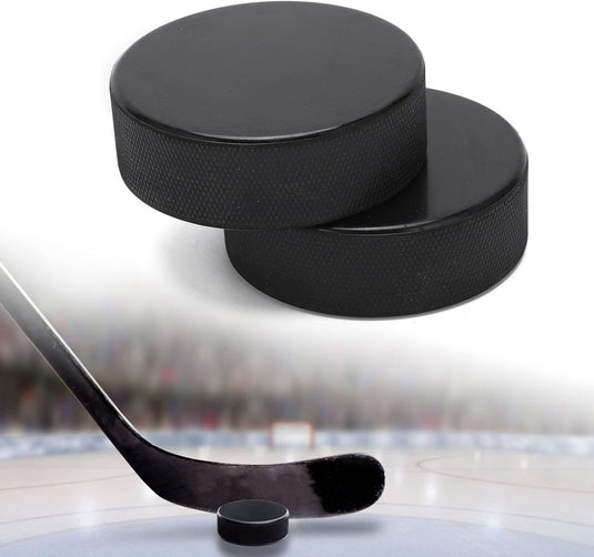 Massieve rubberen ijshockeypuck voor training en oefening - happygetfit.com