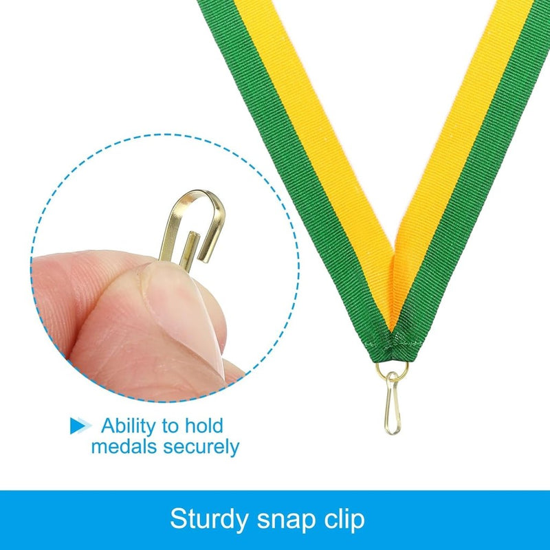 Load image in Gallery Viewer, Medaille neklinten 10 stuks 44 x 2,5 cm met klikclip – award linten – sport accessoires - happygetfit.com
