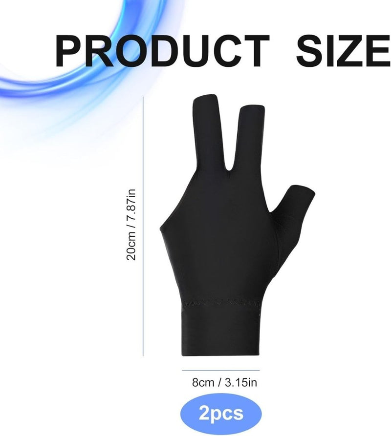 Φόρτωση εικόνας στο Gallery Viewer, 🧤 Meer grip, minder frictie – speel op topniveau met deze biljart handschoen 🧤 - happygetfit.com
