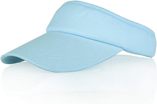 Meerdere kleuren zonnevizieren voor vrouwen en dames, lange pieken dikkere zweetband verstelbare hoed voor golffietsen vissen tennis hardlopen joggen en andere sporten - happygetfit.com