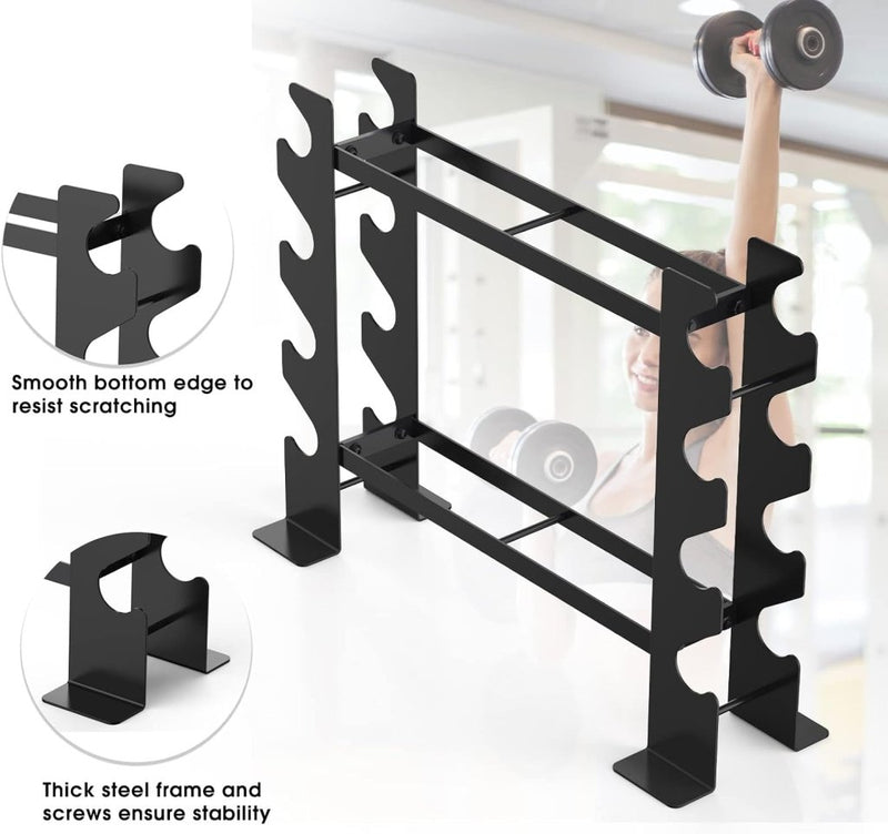 Laad afbeelding in Galerijviewer, Meerlaags halterrek voor dumbbells en fitnessaccessoires - happygetfit.com
