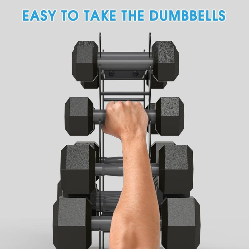 Laad afbeelding in Galerijviewer, Meerlaags halterrek voor dumbbells en fitnessaccessoires - happygetfit.com
