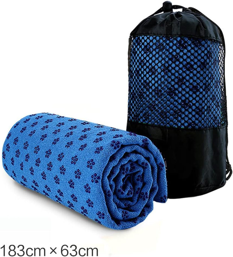 Laad afbeelding in Galerijviewer, Microvezel yogahanddoek sneldrogend 183 x 63 cm lila - happygetfit.com
