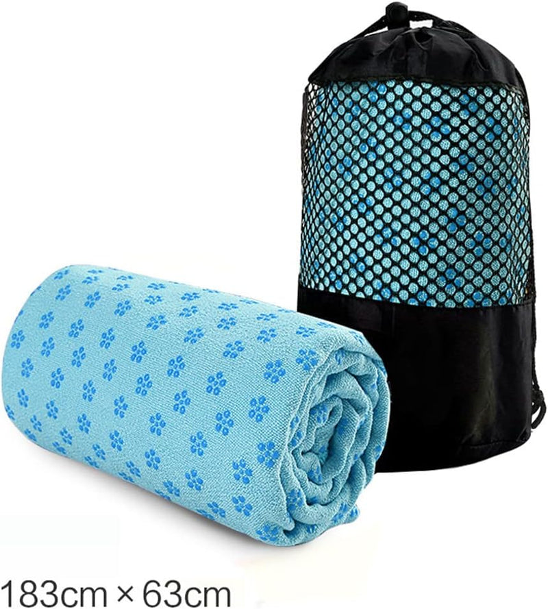 Laad afbeelding in Galerijviewer, Microvezel yogahanddoek sneldrogend 183 x 63 cm lila - happygetfit.com
