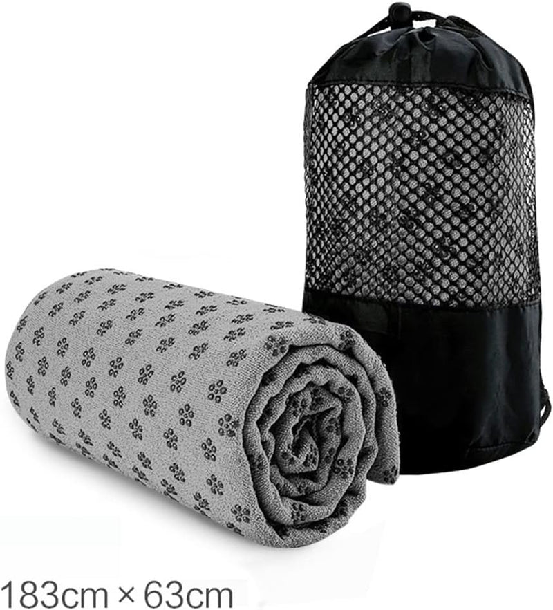 Laad afbeelding in Galerijviewer, Microvezel yogahanddoek sneldrogend 183 x 63 cm lila - happygetfit.com
